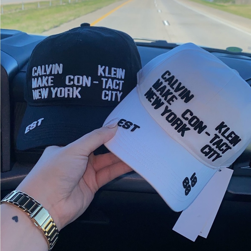 Calvin Klein Hats (Black and White)
